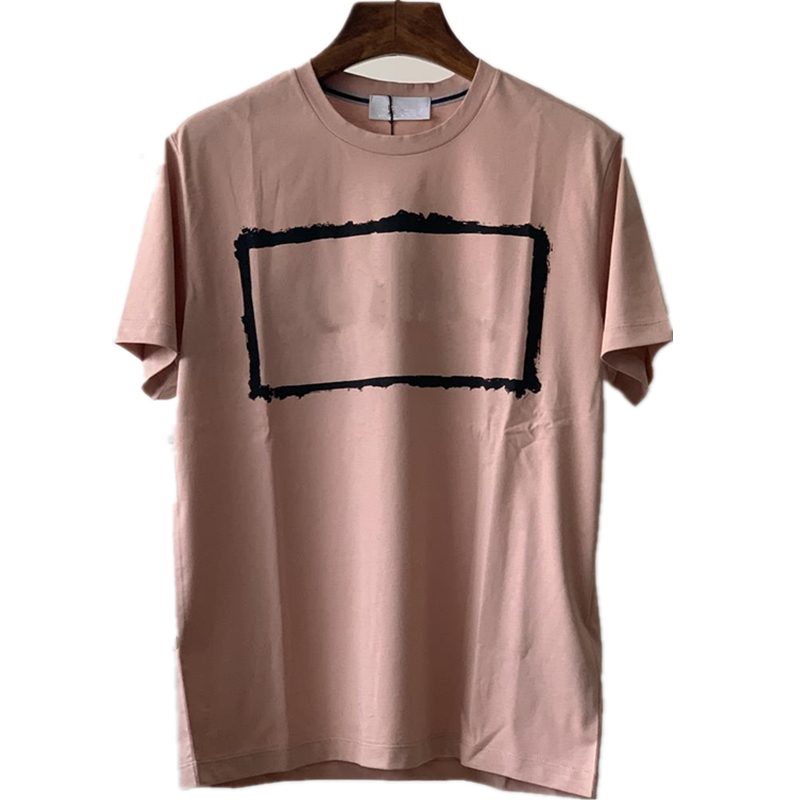 

Summer superior quality pure cotton Men's T-Shirts leisure time Crew neck Printed letters Couple short sleeves Base coat, Army green