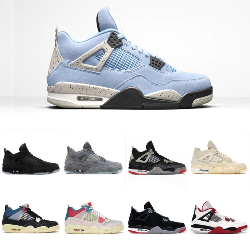 

Black Genuine 4 SE University Blue Tech Grey Woman Original 4S White 2021 Authentic Suede Man Box Trainers Sports Sneakers With Outdoor Agsb