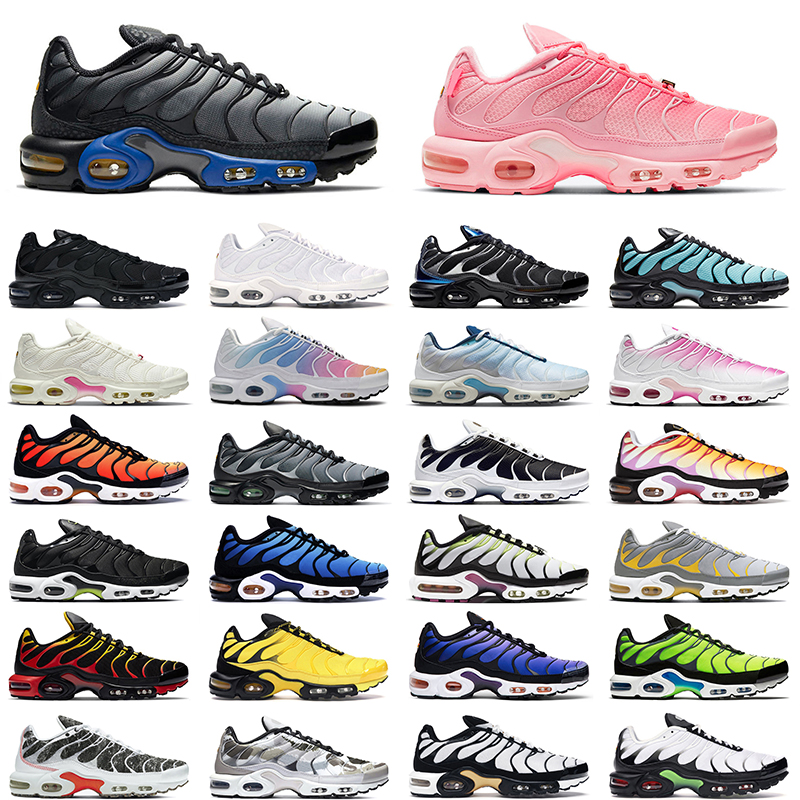 

2022 tn men women running shoes Black Volt Aqua Silver Psychic Blue Particle Grey Tan Burgundy Terrascape Plus mens trainer, Atlanta