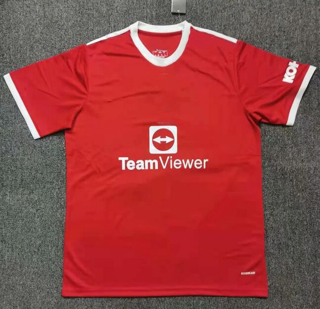 

21 22 jerseys POGBA HUMANRACE B.FERNANDES UNITED RASHFORD Fouth Soccer Football Shirt, Black;yellow