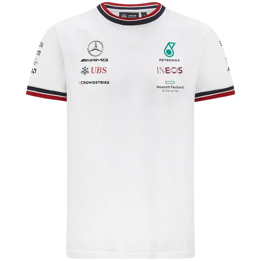 

Best quality 2022 Mercedes AMG Petronas F1 Lewis Hamilton Special Edition 100 Grand Prix Wins T-Shirt big size 5xl, Gray