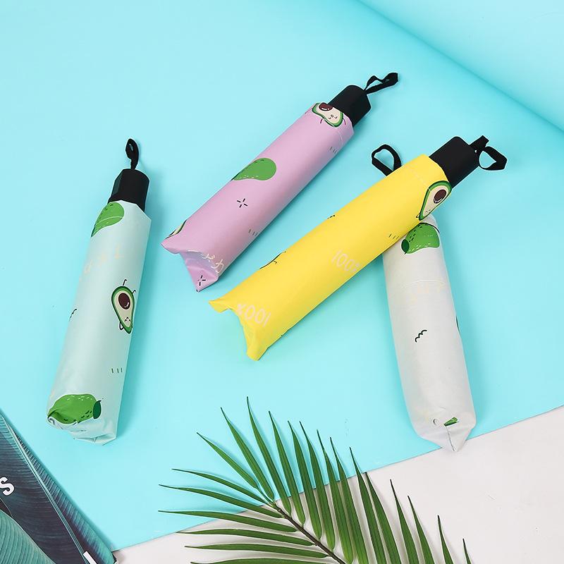 

Umbrellas Manual Umbrella Avocado Green Sun Sunshade Chinese Uv