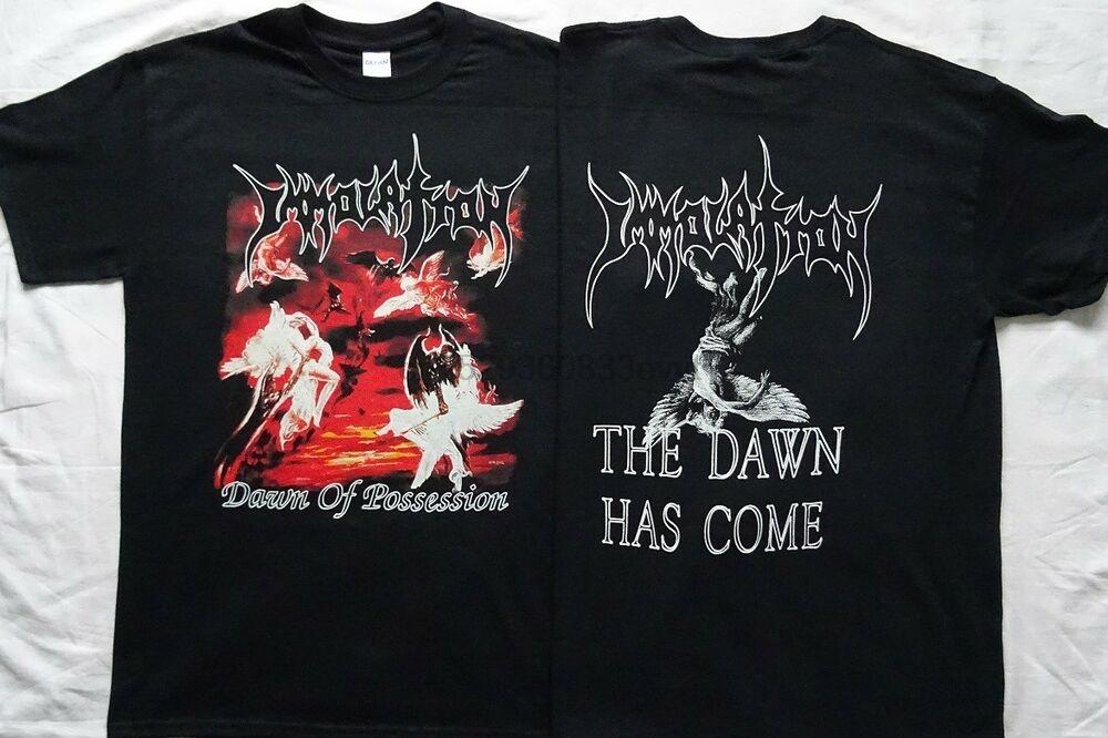 

Men's T-Shirts IMMOLATION Dawn Of Possession Official T-Shirt Brand Ltd All Size, 0303386-blue