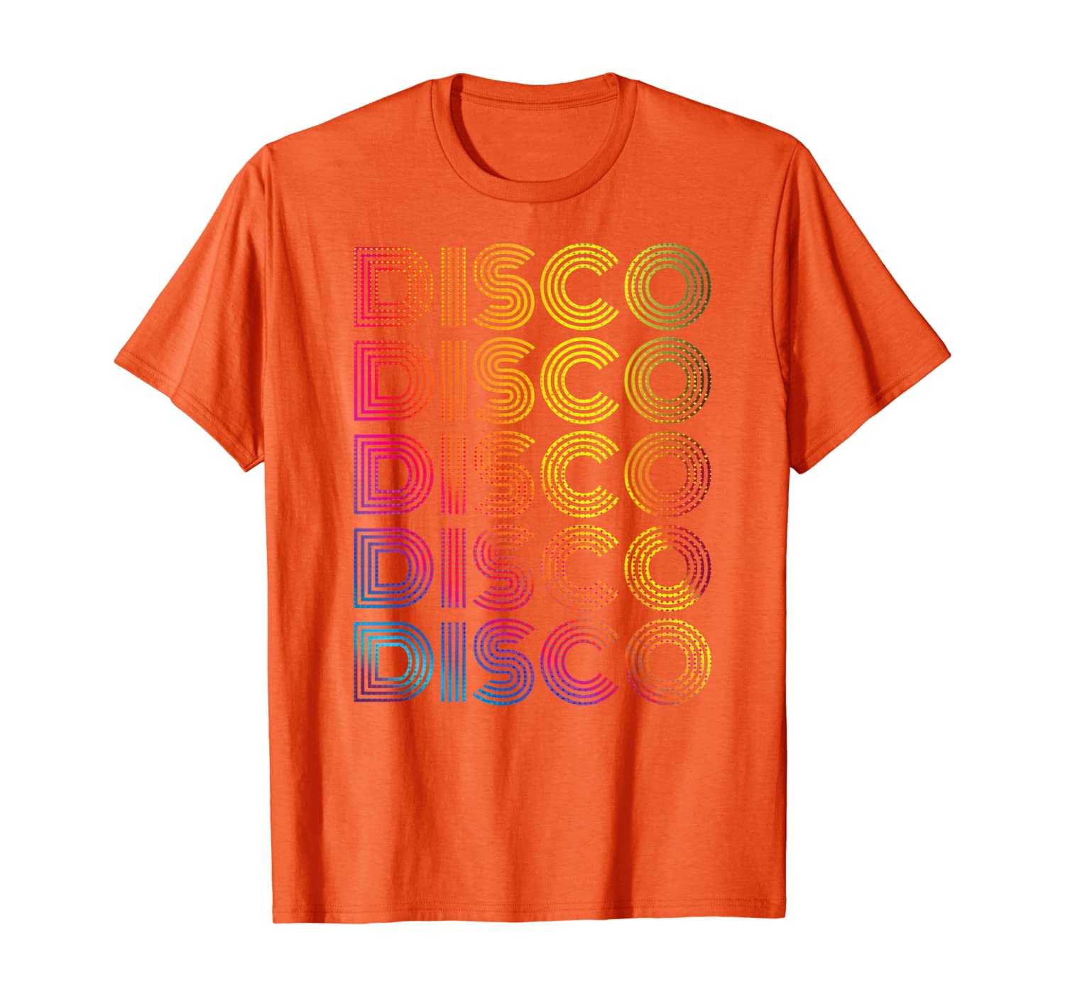 

70's 80s Disco Dancing Party Vintage Retro Old School Outfit T-Shirt, White;black