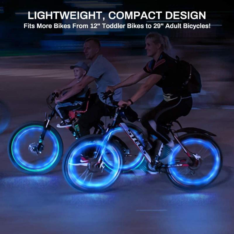 

Interior&External Lights Bicycle LED String Mountain Body Wheel Cycling Spoke Beams Frame Decoration Explosions Cool