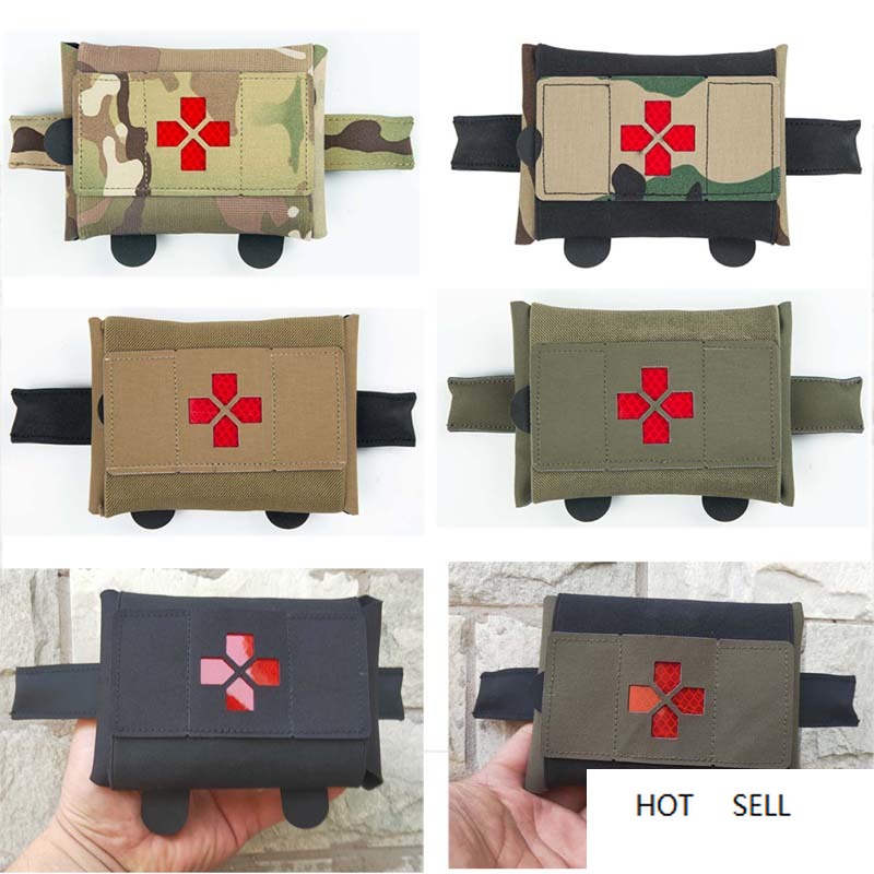 

NEW Tactical Medical Pouch Med Molle Pouch Portable kits Bag BK/CB/RG/MC/WL, Rg1