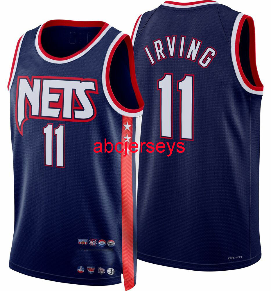 

Kyrie Irving #11 Swingman Jersey Embroidery Basketball Jersey -5XL 6XL, Navy