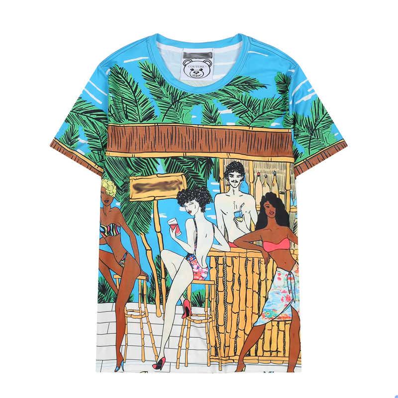 

Mens Designer Tshirts Tops Printed Pattern Men And Womens Fashion Summer Wear Short Sleeve Tees Unisex Casual Cotton Shirts Asian Size S-XXL, White;black