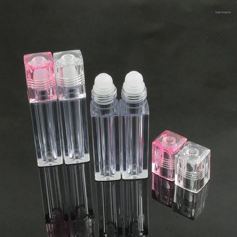 

6.5ML Empty Lipgloss Roll On Bottles Lip Containers Eye Cream Gloss Tubes Makeup Refillable Wholesale Storage & Jars