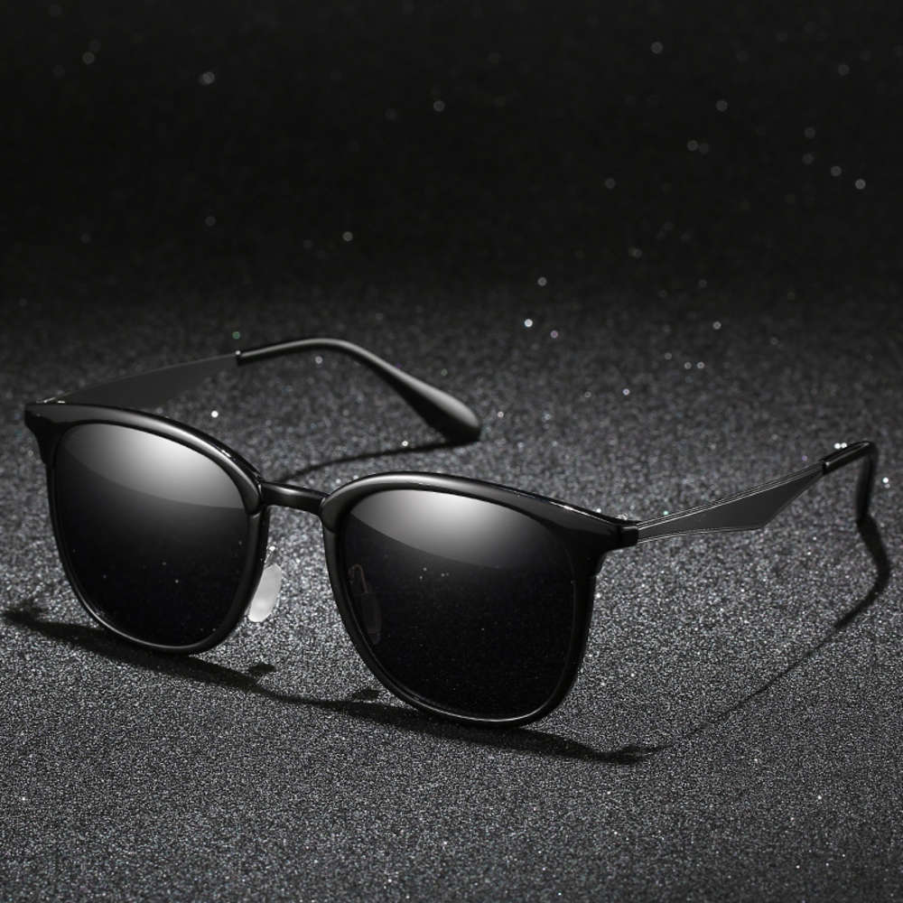 

2021 new fashion half frame sunglass metal sunglass for men