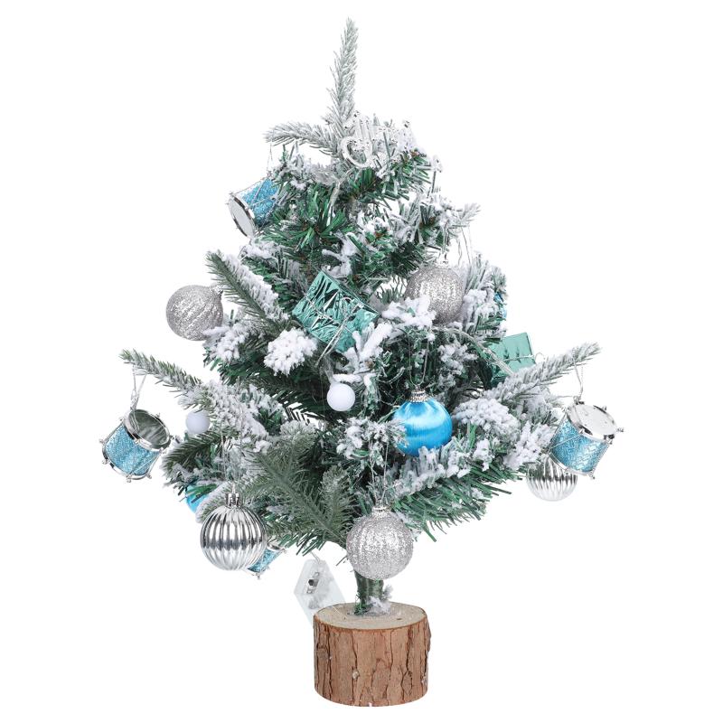 

Christmas Decorations 1Set DIY Glowing Tree Home Desktop Ornament Unique Mini Prop