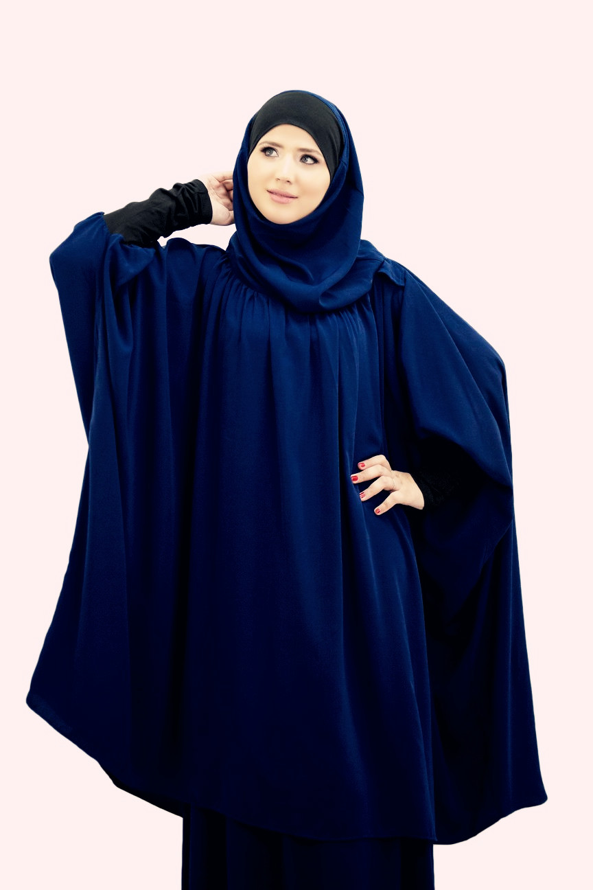 

Turkey Muslim 2 Piece Set Eid Ramadan Women Hijab Dress Prayer Garment Islamic Clothing Namaz Long Khimar Musulman Jurken Abaya