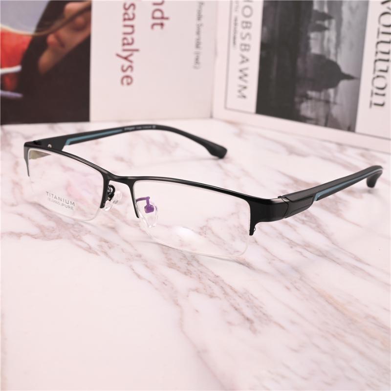 

Fashion Sunglasses Frames Vazrobe Titanium Eyeglasses Male Brand Glasses Men Spectacles For Prescription Optical Lens Reading/myopia Eyewear