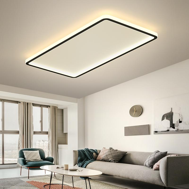 

Chandeliers LED Ceiling Light Ultra-thin Modern Minimalist Panel Lamp Rectangular Square Lamps Surface Mount For Living Room Kitchen
