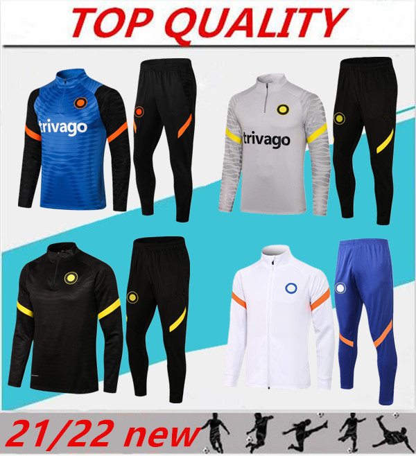 

mens 21/22 football tracksuit jacket WERNER LUKAKU soccer training suit 2021 2022 KANTE PULISIC ZIYECH GIROUD HAVERTZ MOUNT maillot de foot jogging sweatshirt