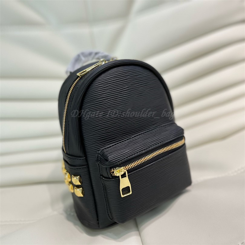 

Totes Designers Backpack Handbags Shoulder Cross Body Bag Purses Wallets Packs Belt Water Ripples Solid Color Pleated Handles Lady Women Luxury Handbag Backpacks, Style m silver logo