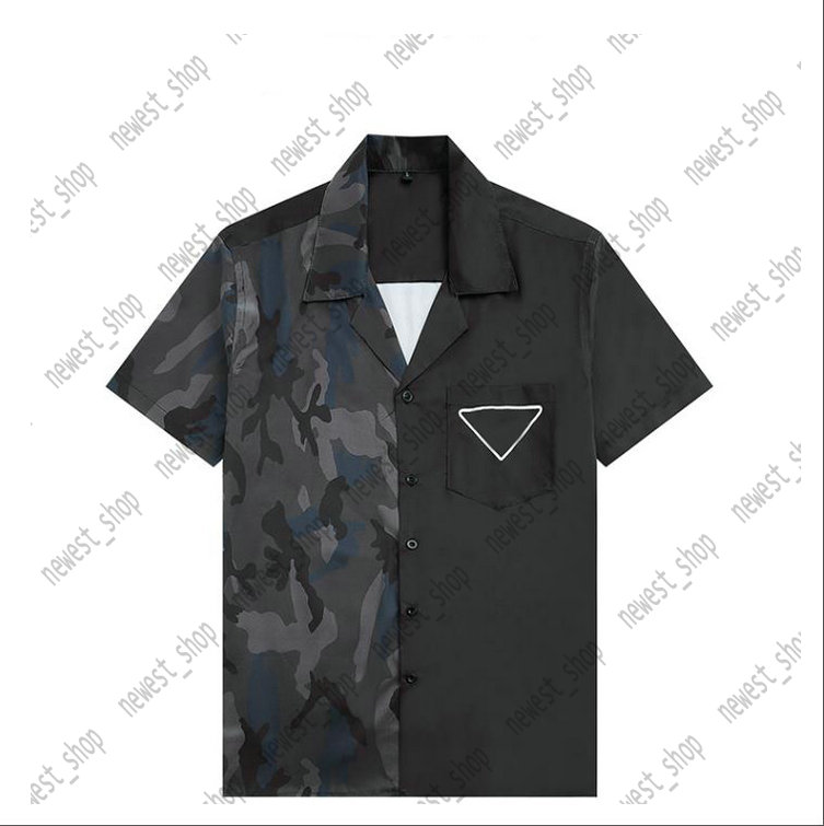 

Spring Summer Mens T Shirts designer luxury tshirt camouflage Splicing t shirt Classic fashion womens clothing short sleeve letter print t-shirts casual tops tee, Black