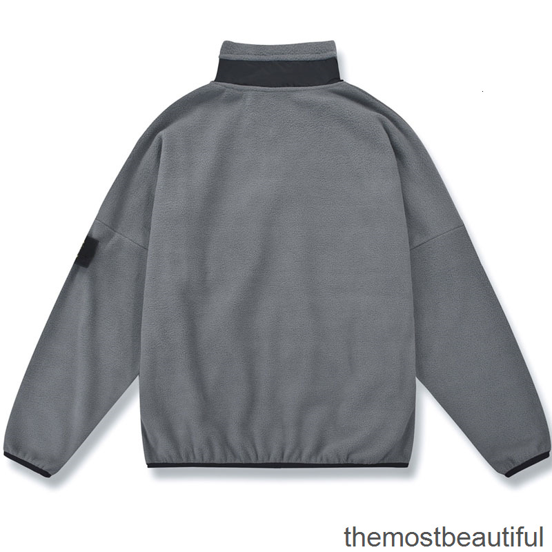 

Men's Jackets 100t polar Fleece Jacket With Elastic Cuffs 8BON, 1# packing bag