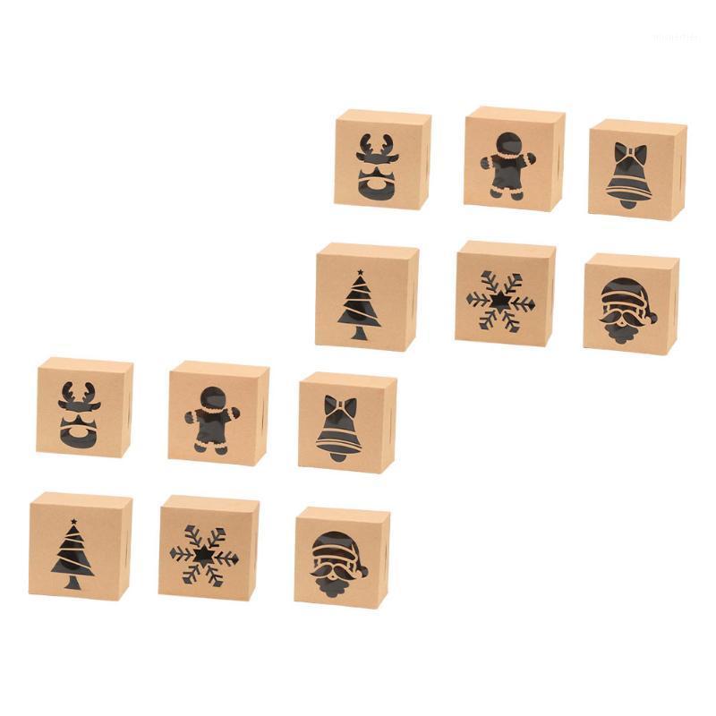 

Gift Wrap 48Pcs Decorative Box Cake Packing Kraft Paper Wrapping Container