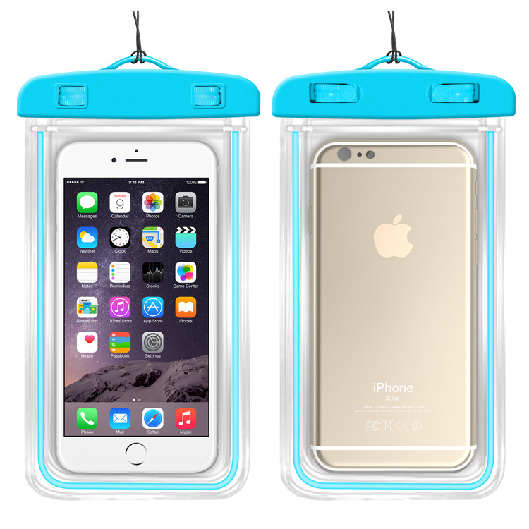 

Transparent dive swimming waterproof bag sealed mobile phone case