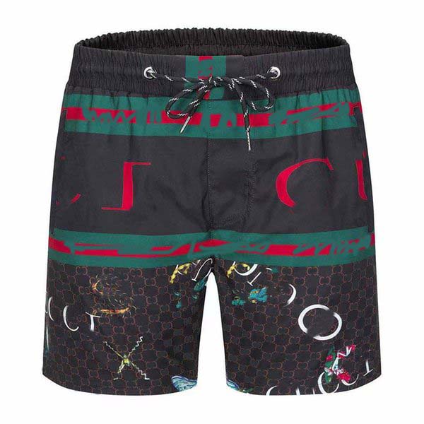 

High quality Men's Beach Shorts 2021 Mens Gym Sports Swin Shorts Thin Breathable Casual Short Pants Male, White;black
