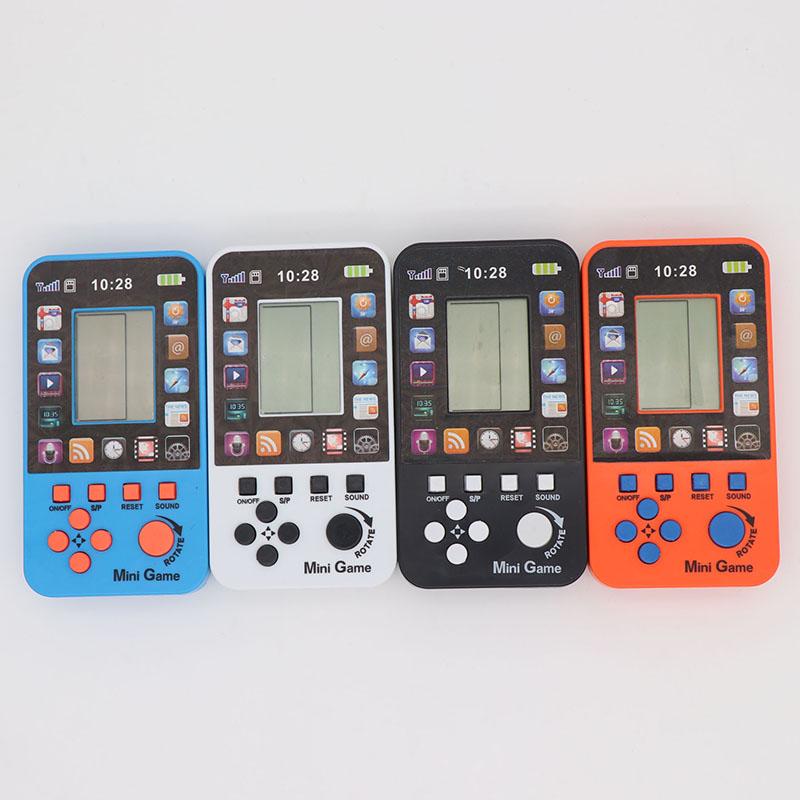 Portable Game Players KaRue Mini Tetris Children Handheld Console LCD Toy Educational Electronic Toys Classic-image-700113915
