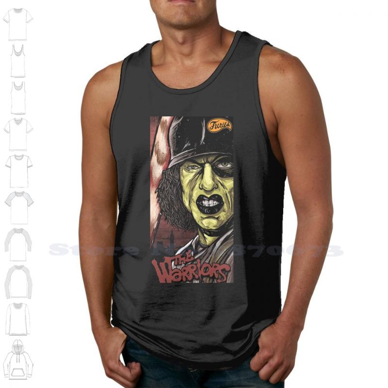 

Men' Tank Tops Furies 2021 Summer Sleeveless Top Vest Baseball Guerrieri Gillian Kansas 80S York City Notte America Bronx, M-sleeveless-gray