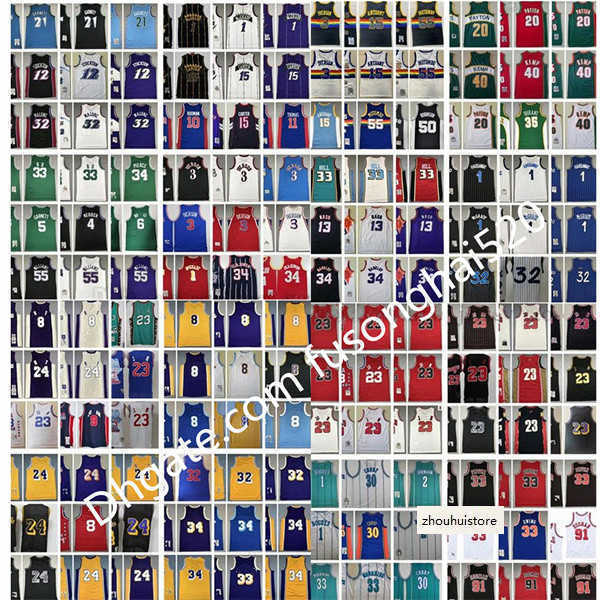 

Men Mitchell Ness Basketball Iverson Pippen Rodman McGrady Anthony Garnett Malone Mutombo Bibby Stockton Kemp Payton Barkley Nash RetroNbaJerseys, Select number of picture