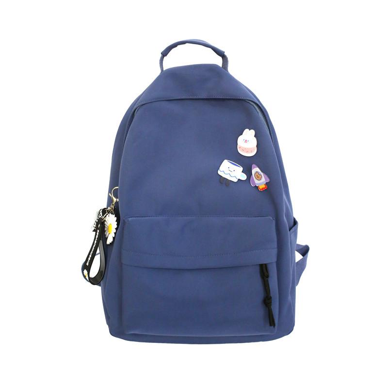 

Backpack 2021 Simple Large-capacity Versatile For Students Multi-color Unisex Multifunctional Nylon Bag Fashion Travel