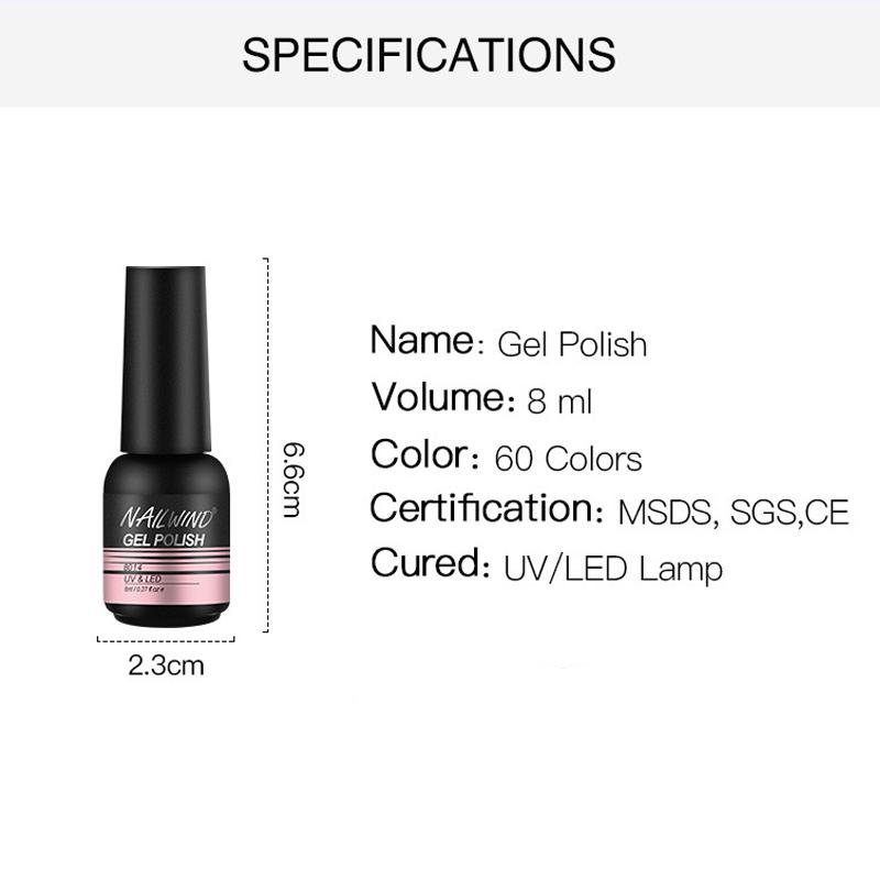 

Nail Gel Polish Convenience Fashion Beauty Gifts For Home DIY Art HJL2021, Red;pink