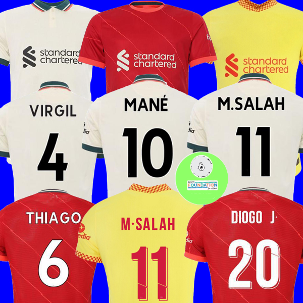 

21 22 LVP Liverpool soccer jersey M.SALAH ALEXANDER ARNOLD Mane Firmino VIRGIL DIOGO J Thiago A.BECKER football shirt PHILLIPS KONATE men kit 2021 2022 kids kits sets, Home ucl