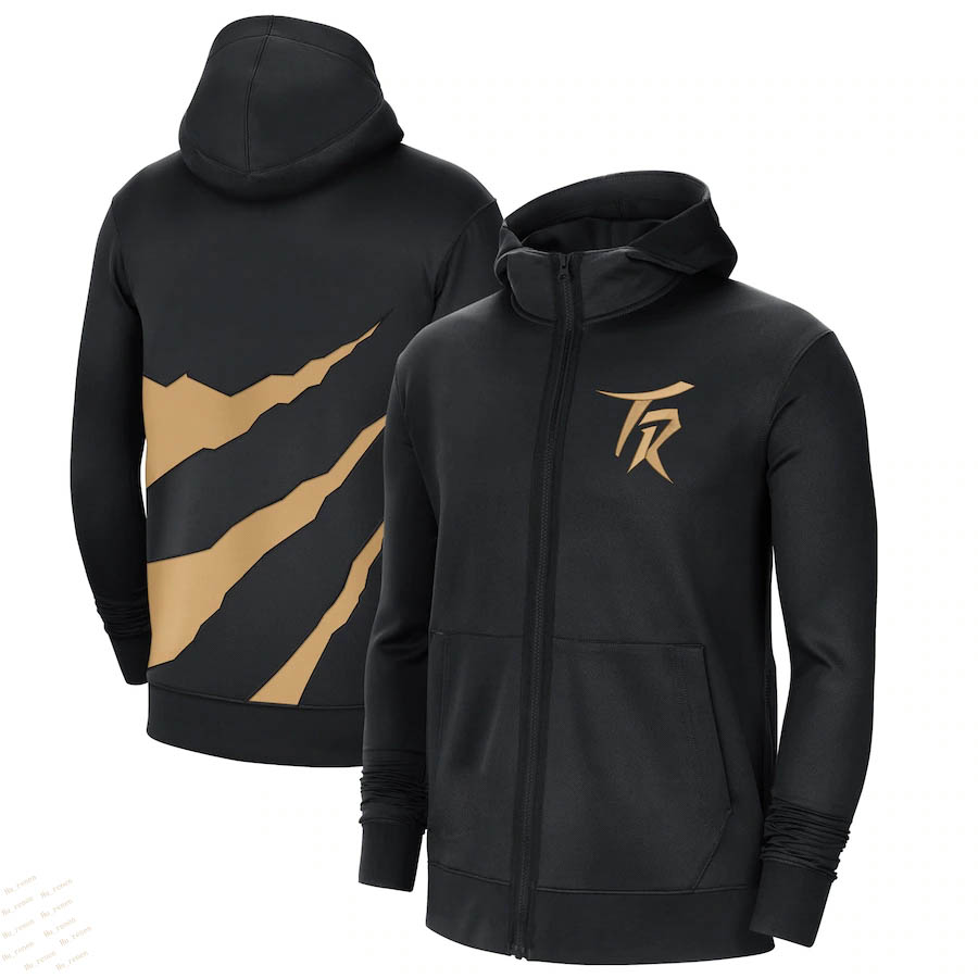 

TorontoRaptorsMEN Red City Authentic Showtime Performance 2021 Basketball Full-Zip Hoodie Jacket