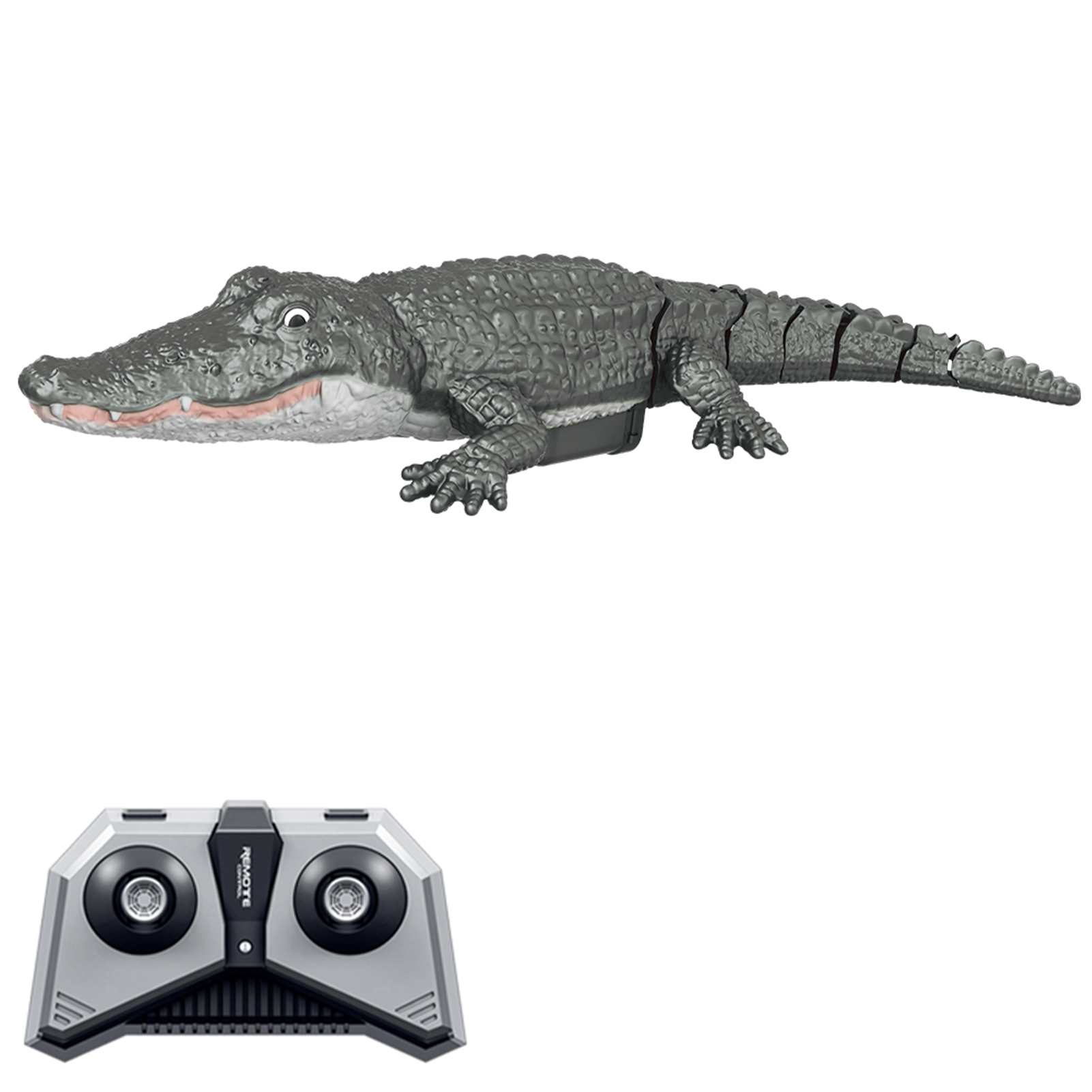 

RC Boat 2.4G Remote Control Boat 10km/h High Speed Using 20mins RC Crocodile Simulated Animal Boat Waterproof Toy for Kids Adult