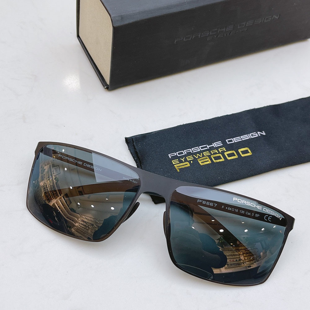 

Porsche Design Brand Sunglasses P 8667 Man Clothe Famous Brand Goggle Driving Party Sunglasses Sport Sun Glasses For Man Porsche Sunglasses