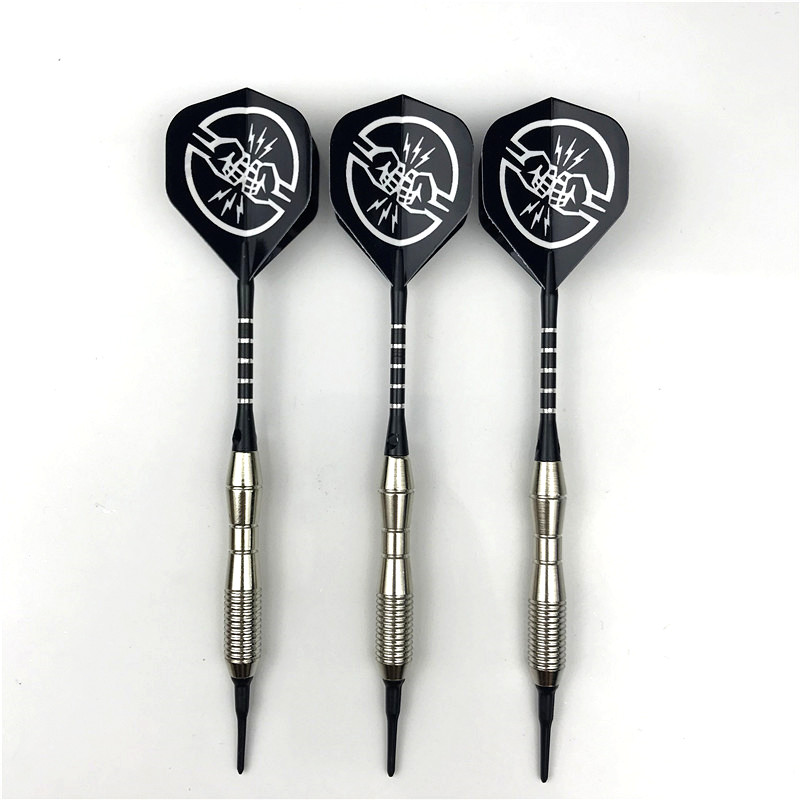 

3pcs 17g Electronic Soft Darts Professional Dart Flight 2BA Screw Nylon Soft Tip Dart suit Steel pointed darts Dart box