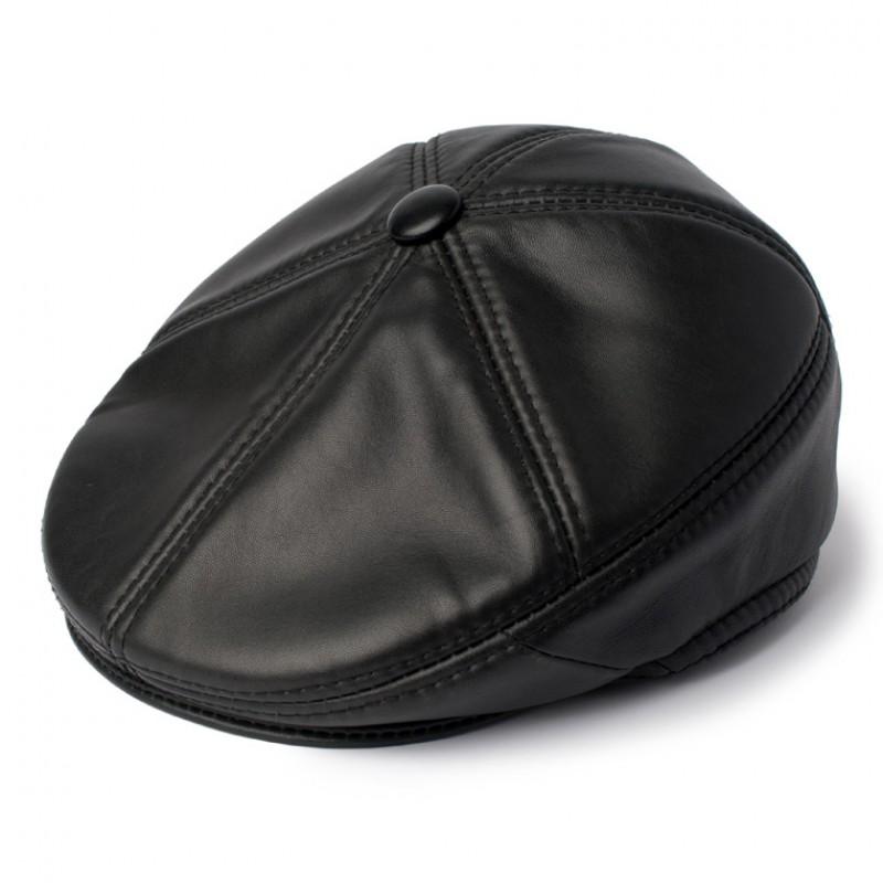 

Berets 2021 Sheep Leather Hat Jazz Cap England In Autumn And Winter Men's Women's Tan Fage Classic Shanghai Gentleman, As pic
