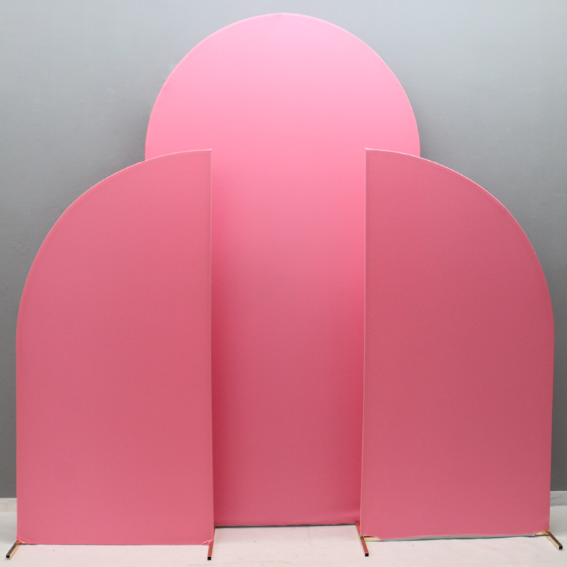 

Arch Covers Backdrops Background Pink Blue White Birthday Party Decoration Banner set