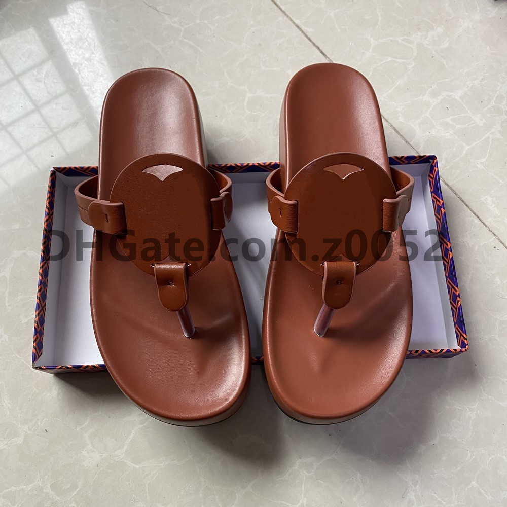 

2021 designer leather flat slippers Women sandals summer shoes ladies Non-slip slide Female slipper fashion beach Flip Flops miller cd, T1 with box