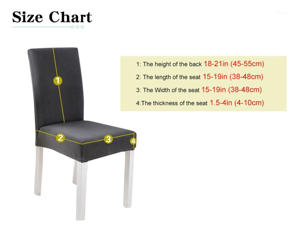 

Stretch Floral Print Chair Cover Multifunction Spandex Elastic For Home Dining Room Universal Seat Protector Covers