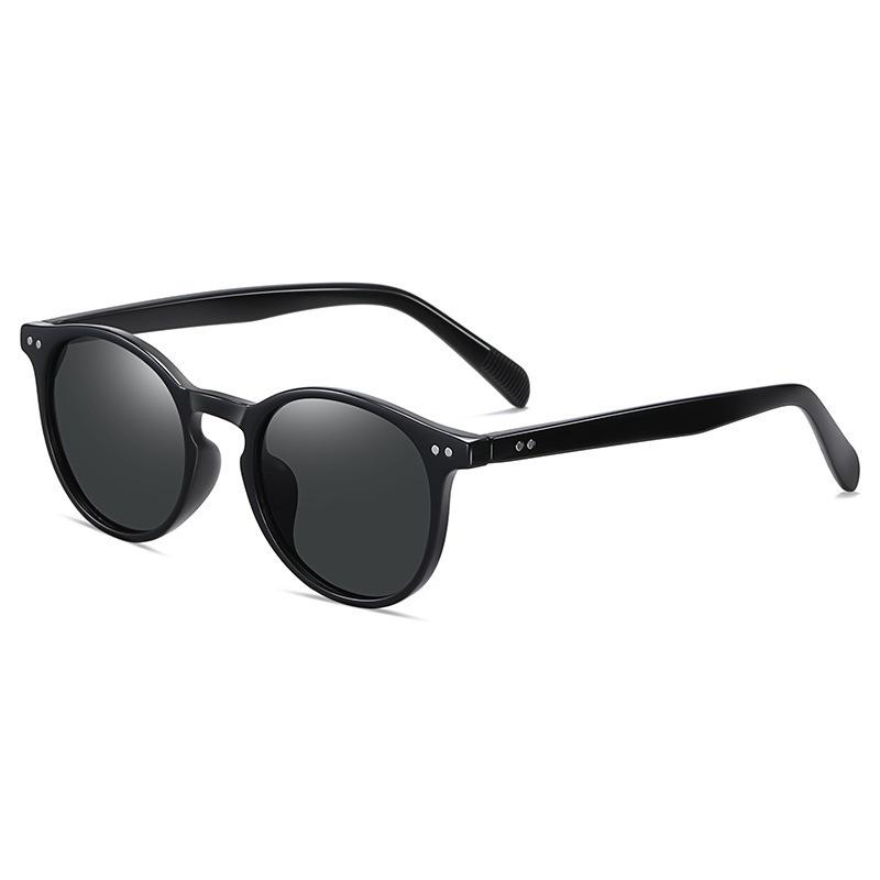 

Outdoor Eyewear 2021 Versatile Simple Retro Polarized Sunglasses Women's Classic Round Frame Fashion Sexy Temperament Glasses UV400