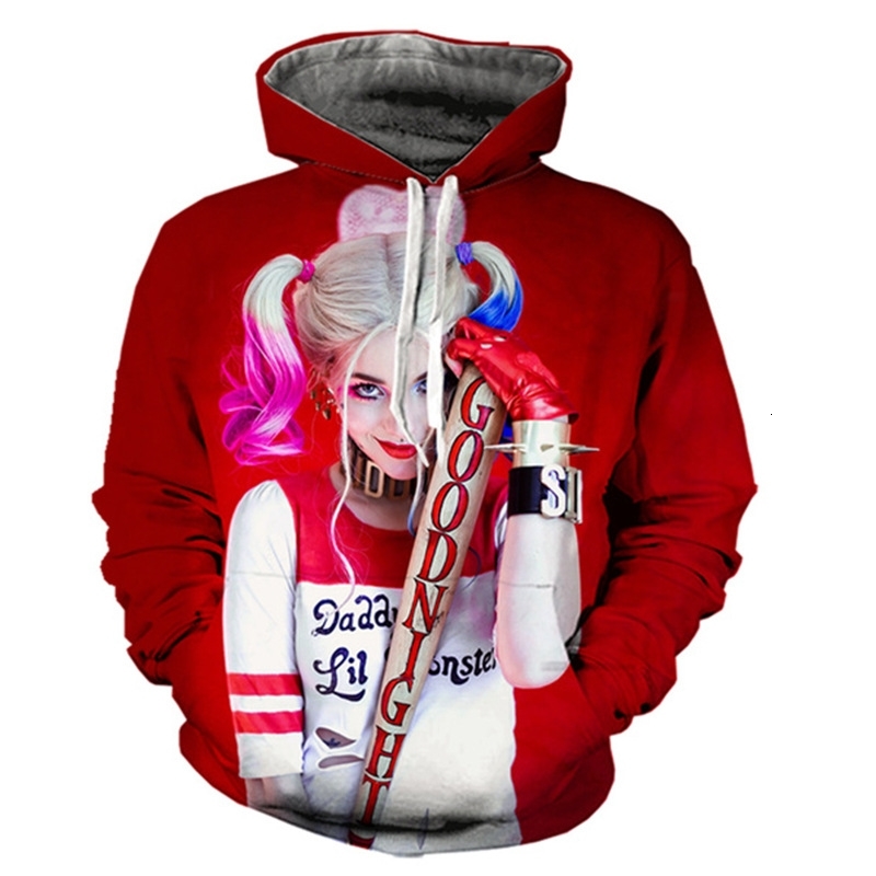 

Men's Harlequin 3D Hoodie men's printed, Q-245