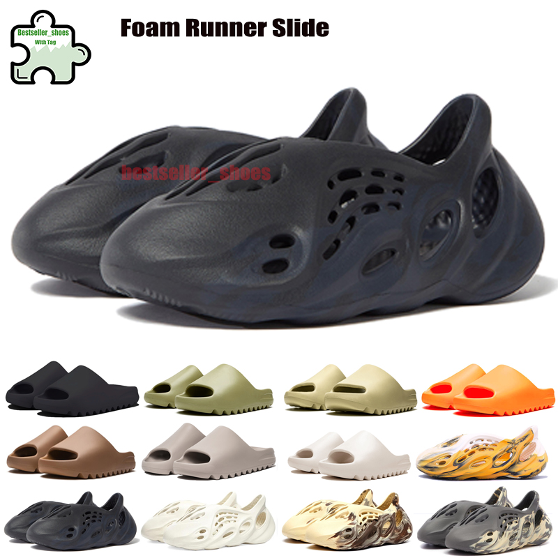 

Fashion Mineral Blue Sandal Slide Womens Slippers Foam Runer MXT Cream Moon Grey Cream Clay Ararat Sport Shoes Desert Sand Coffee Green Mens Slides Beach Big Size 36-47, Black 36-46