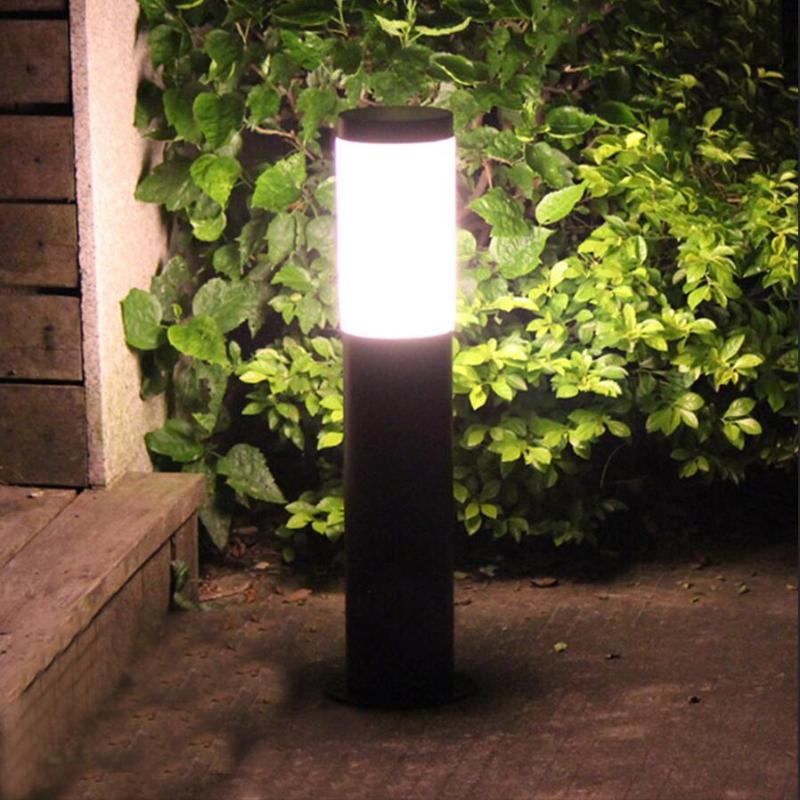 

Lawn Lamps E27 Stainless Steel Lamp Outdoor Garden Villa Landscape Street Column Light Pathway Courtyard Pillar Post