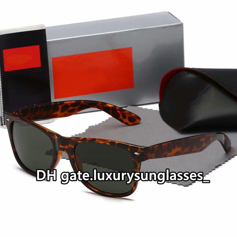 

Unisex Sunglasses for men women 2021 Metal full Frame 2140 Classic Vintage designer Luxury Pilot Driving Wayfarers Fashion eyewear accessories Occhiali da sole