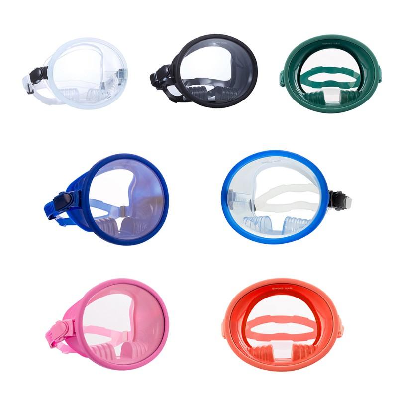

Diving Masks Snorkelling Mask Anti Leak Full Face Snorkel Set 180 Panoramic View Professional Classic Round Dive Equipment Ma