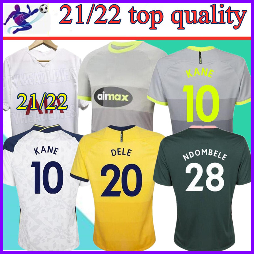

size:S-4XL 2021 2022 KANE SON BERGWIJN Soccer Jerseys 20 21 22 LUCAS SPURS DELE TOTTENHAM Football shirt BALE NDOMBELE Men kids kit uniforms