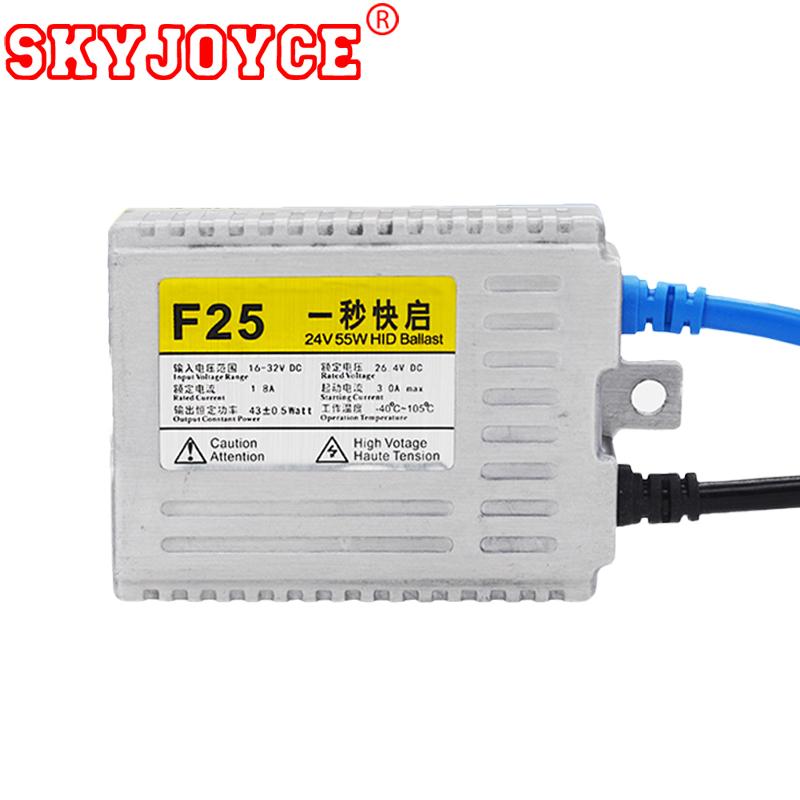 

Car Headlights 10X Hid 24V Ballast Headlight HinoTruck Boat H7 H3 H11 55W For Kit Daf Fh Truck H1 6000k