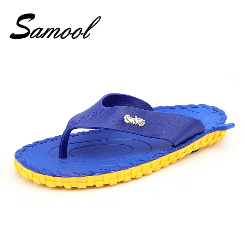 

Sandals Summer Fashion Men's Flip Flops Beach For Men Flat Slippers Non-slip Pantufa Zapatillas Hombre Shoes YY5, Black