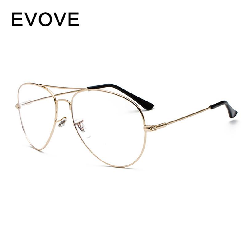 

Fashion Sunglasses Frames Evove Aviation Eyeglasses Men Women Glasses Frame Spectacles For Optical Unisex Oversized Eyewear Memory Alloy