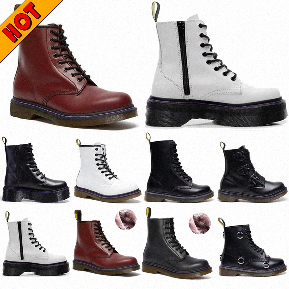 womens men Dr Martin doc 1460 aston boots docs marten doctor 1640s Martins Winter Shoes Ankle Black white Half Navy blue martens desert red Borde